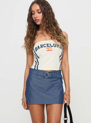 Marine Skirt Indigo