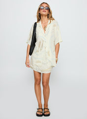 Caraliia Shirt Cream